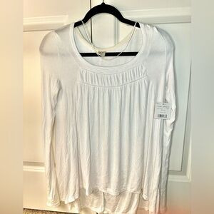 Free people white tunic top